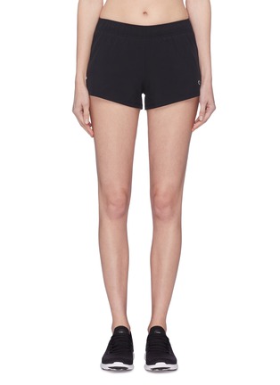 Main View - Click To Enlarge - CALVIN KLEIN PERFORMANCE - Logo waistband mesh underlay shorts