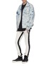 Figure View - Click To Enlarge - FEAR OF GOD - 'Holy Water' tie-dye effect denim jacket