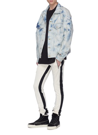 Figure View - Click To Enlarge - FEAR OF GOD - Stripe trim skinny track pants