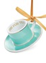 Detail View - Click To Enlarge - FORTNUM & MASON - Fortnum's teacup and saucer Christmas tree decoration