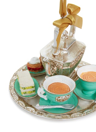 Detail View - Click To Enlarge - FORTNUM & MASON - Fortnum's afternoon tea tray Christmas tree decoration