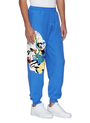 Detail View - Click To Enlarge - ANGEL CHEN - Tiger graphic print unisex jogging pants