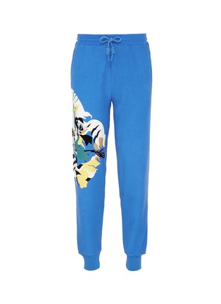 Main View - Click To Enlarge - ANGEL CHEN - Tiger graphic print unisex jogging pants