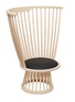  - TOM DIXON - Fan chair – Natural