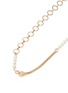 Detail View - Click To Enlarge - VIATORY - Faux pearl hoop link eyewear chain