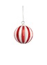 Main View - Click To Enlarge - SHISHI - Glitter stripe glass Christmas ornament