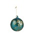 Main View - Click To Enlarge - SHISHI - Bead leaf glitter glass small Christmas ornament