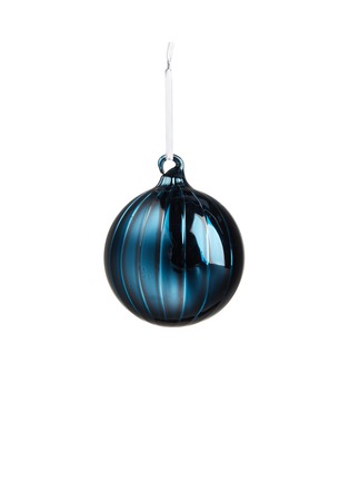 Main View - Click To Enlarge - SHISHI - Stripe glass Christmas ornament