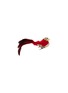 Main View - Click To Enlarge - SHISHI - Feather glitter bird large Christmas ornament — Red/Gold