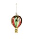 Main View - Click To Enlarge - SHISHI - Hot air balloon glass Christmas ornament – Red/Gold/Green