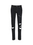Main View - Click To Enlarge - SAINT LAURENT - Distressed skinny jeans