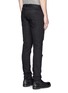 Back View - Click To Enlarge - SAINT LAURENT - Distressed skinny jeans
