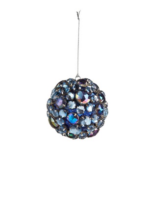 Main View - Click To Enlarge - SHISHI - Cluster jewel ball Christmas ornament – Lilac