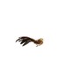 Main View - Click To Enlarge - SHISHI - Feather glitter bird large Christmas ornament — Brown/Gold