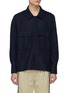 Main View - Click To Enlarge - FFIXXED STUDIOS - 'Ayako' chest pocket wool shirt