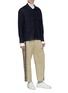 Figure View - Click To Enlarge - FFIXXED STUDIOS - 'Ayako' chest pocket wool shirt