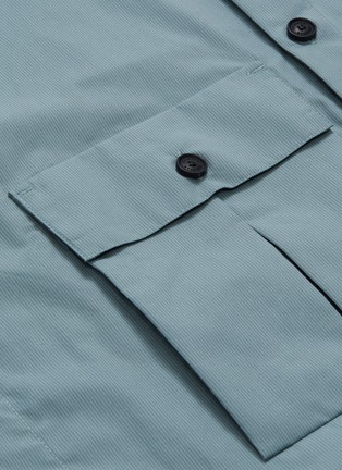  - FFIXXED STUDIOS - 'Ayako' chest pocket stripe shirt