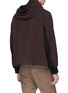 Back View - Click To Enlarge - FFIXXED STUDIOS - Contrast panel hooded tweed anorak