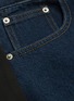  - FFIXXED STUDIOS - Colourblock wool twill panel patchwork jeans