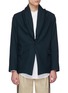 Main View - Click To Enlarge - FFIXXED STUDIOS - Scarf panel twill soft blazer
