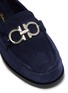 Detail View - Click To Enlarge - SALVATORE FERRAGAMO - 'Rolo' Gancini embellished suede loafers