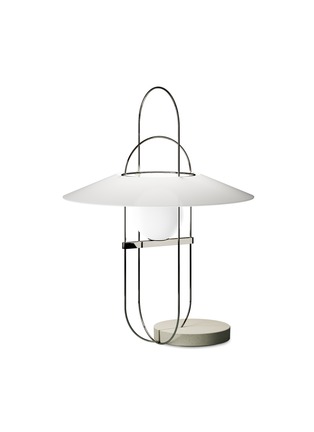 Main View - Click To Enlarge - FONTANA ARTE - Setareh table lamp – Chrome/White