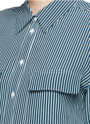 Detail View - Click To Enlarge - EQUIPMENT - 'Signature' stripe silk shirt