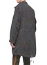 Back View - Click To Enlarge - THE EDITOR - Star embroidered camouflage print twill parka