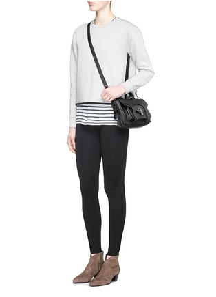 Figure View - Click To Enlarge - RAG & BONE - 'Charlotte' zip back sweatshirt