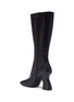 Detail View - Click To Enlarge - DRIES VAN NOTEN - Curved heel leather knee high boots