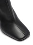 Detail View - Click To Enlarge - DRIES VAN NOTEN - Curved heel leather knee high boots