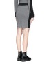 Back View - Click To Enlarge - RAG & BONE - 'Nina' contrast intarsia wool-cashmere skirt