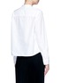 Back View - Click To Enlarge - RAG & BONE - 'Crop Leeds BU' crinkle collarless shirt