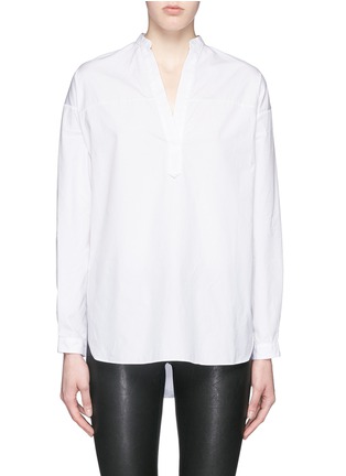 Main View - Click To Enlarge - RAG & BONE - 'Barcelona' cotton poplin tunic blouse