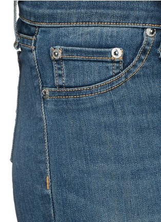 Detail View - Click To Enlarge - RAG & BONE - 'Skinny' light wash jeans