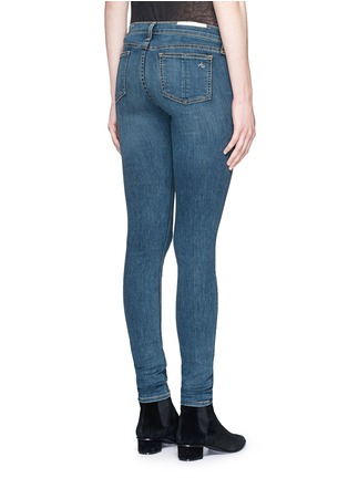 Back View - Click To Enlarge - RAG & BONE - 'Skinny' light wash jeans