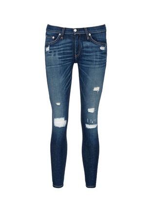Main View - Click To Enlarge - RAG & BONE - 'Capri' cropped skinny jeans