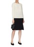 Figure View - Click To Enlarge - CRUSH COLLECTION - Button V-back cashmere sweater
