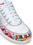 Detail View - Click To Enlarge - NIKE - 'Air Zoom Spiridon 16' flag print mesh sneakers