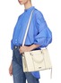 Front View - Click To Enlarge - REBECCA MINKOFF - 'Bree' medium leather satchel bag