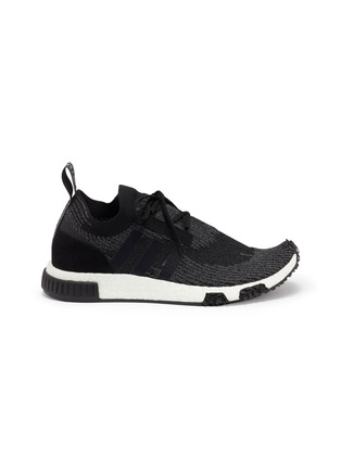 Main View - Click To Enlarge - ADIDAS - 'NMD Racer' 3-Stripes Primeknit boost™ sneakers