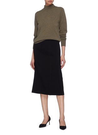 Figure View - Click To Enlarge - VICTORIA BECKHAM - Cashmere turtleneck sweater