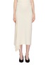 Main View - Click To Enlarge - VICTORIA BECKHAM - Asymmetric drape cady midi skirt