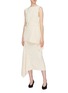Figure View - Click To Enlarge - VICTORIA BECKHAM - Asymmetric drape cady midi skirt
