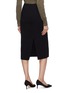 Back View - Click To Enlarge - VICTORIA BECKHAM - Curve seam crepe skirt
