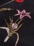  - OSCAR DE LA RENTA - 'Flower Harvest' mesh sleeve knit dress