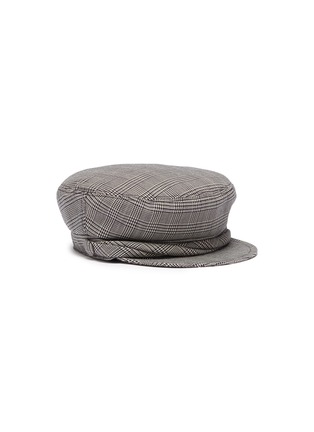Main View - Click To Enlarge - MAISON MICHEL - 'New Abby' houndstooth check plaid sailor cap