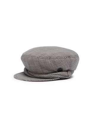 Figure View - Click To Enlarge - MAISON MICHEL - 'New Abby' houndstooth check plaid sailor cap