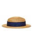 Figure View - Click To Enlarge - MAISON MICHEL - 'Rod' straw canotier hat