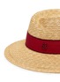 Detail View - Click To Enlarge - MAISON MICHEL - 'Virginie' wheat straw fedora hat